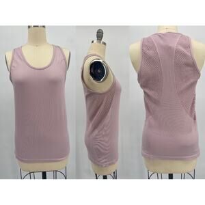 Fabletics Women's Lavender Purple Stretchy Athletic Workout Tank Size Large